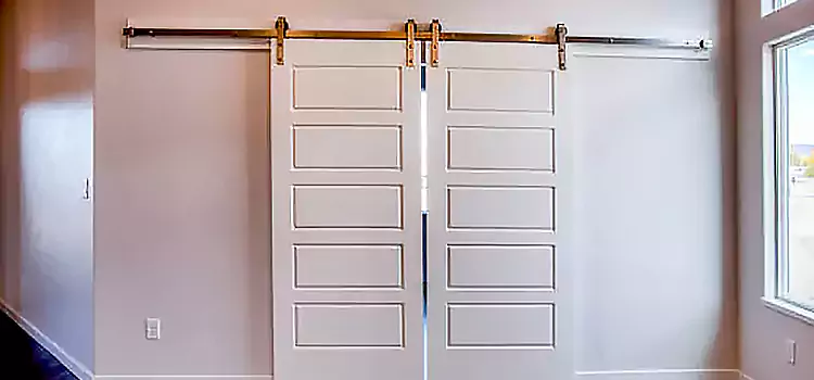 Glass Barn Door with Installation Hardware Kit Cape Coral