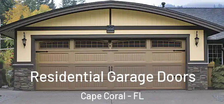  Residential Garage Doors Cape Coral - FL