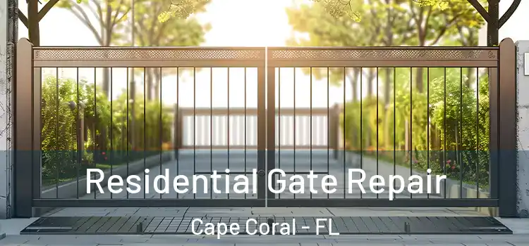 Residential Gate Repair Cape Coral - FL