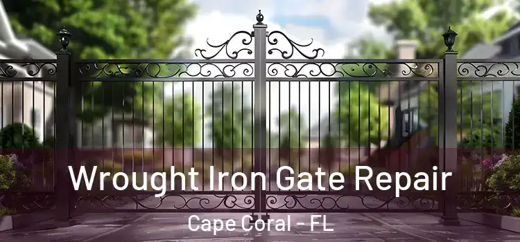 Wrought Iron Gate Repair Cape Coral - FL